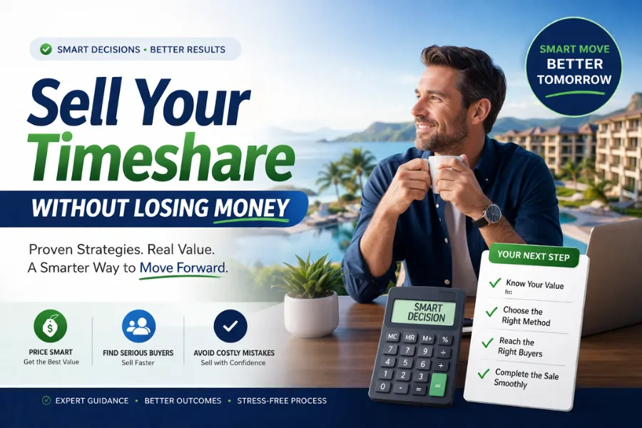 sell your timeshare without losing money guide with pricing and strategy tips