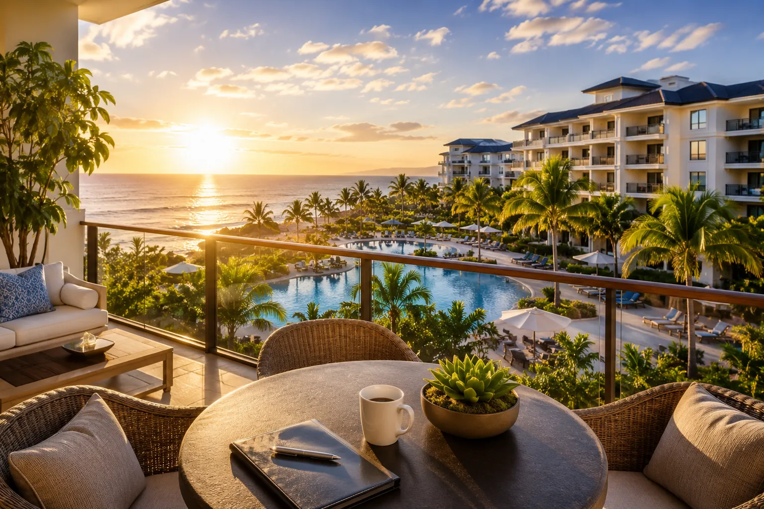 Luxury Marriott Vacation Club resort villas representing Marriott timeshare ownership costs