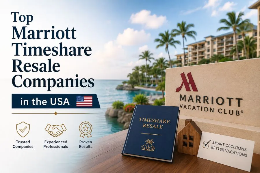 Comparison of top Marriott timeshare resale companies in the USA helping owners choose the right resale partner