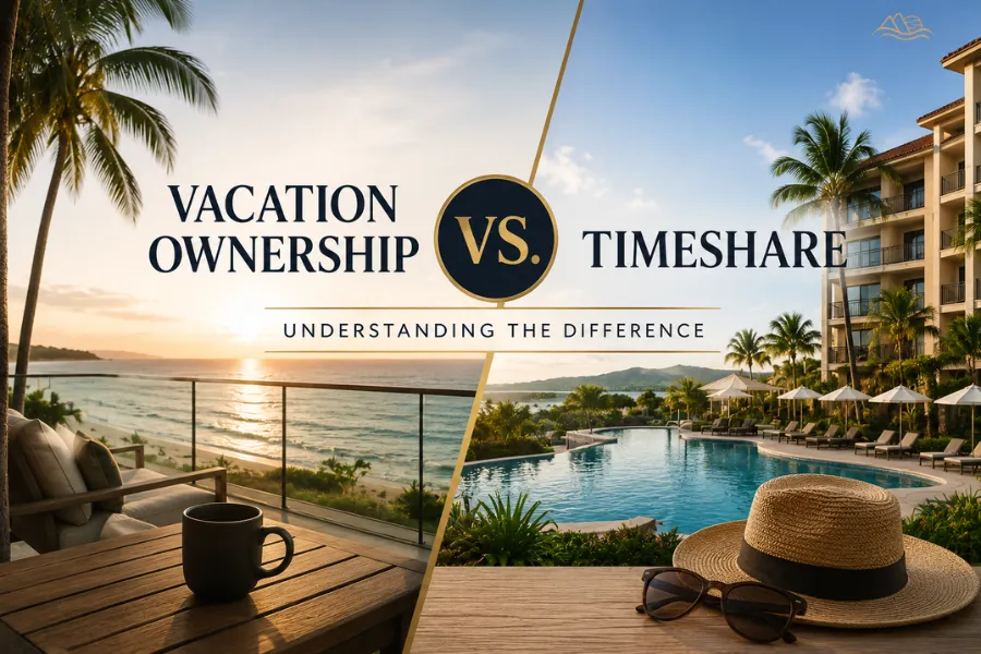 Comparison of vacation ownership and traditional timeshare models for prospective buyers